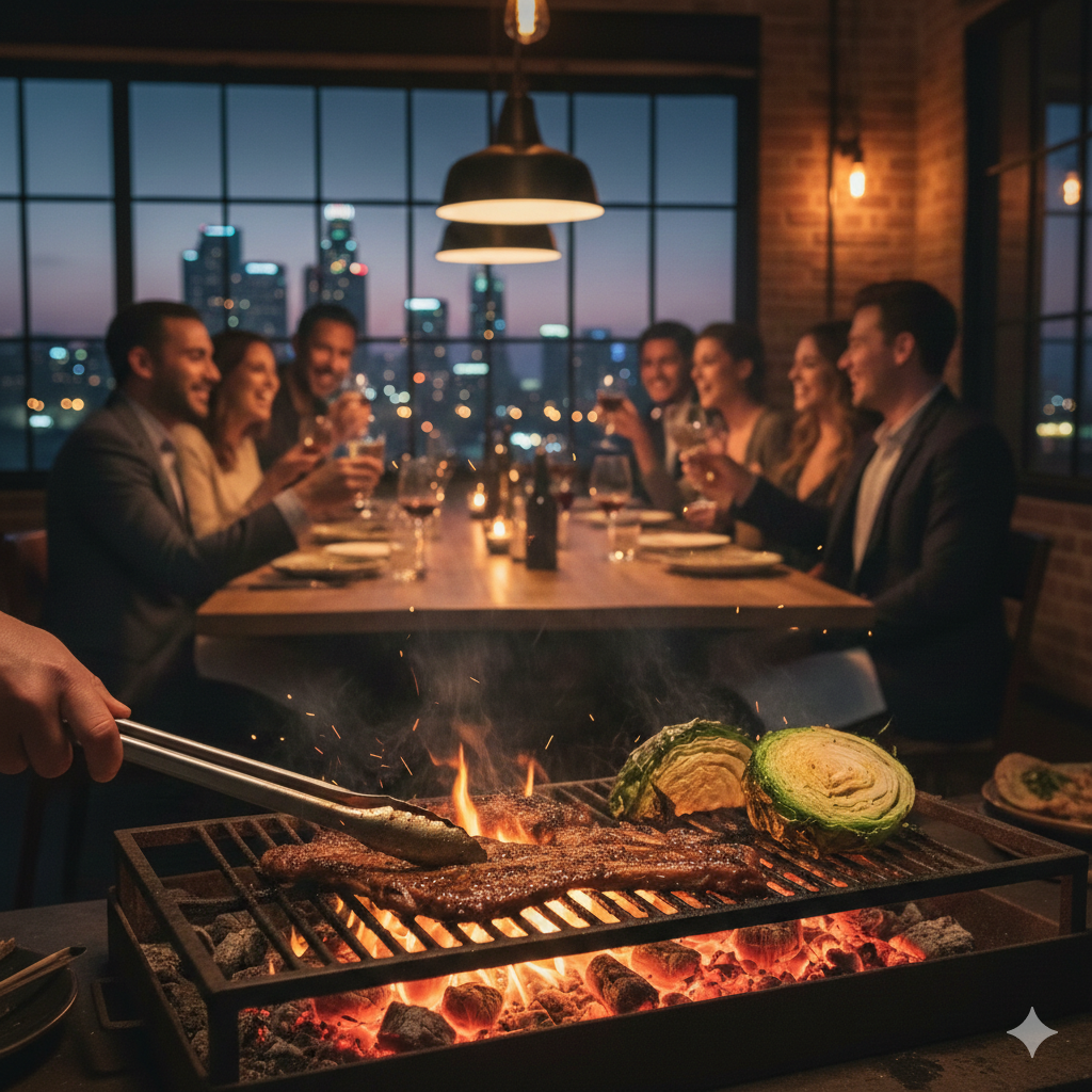 Scorched & Sophisticated: Why LA is Obsessed with Charcoal Dining