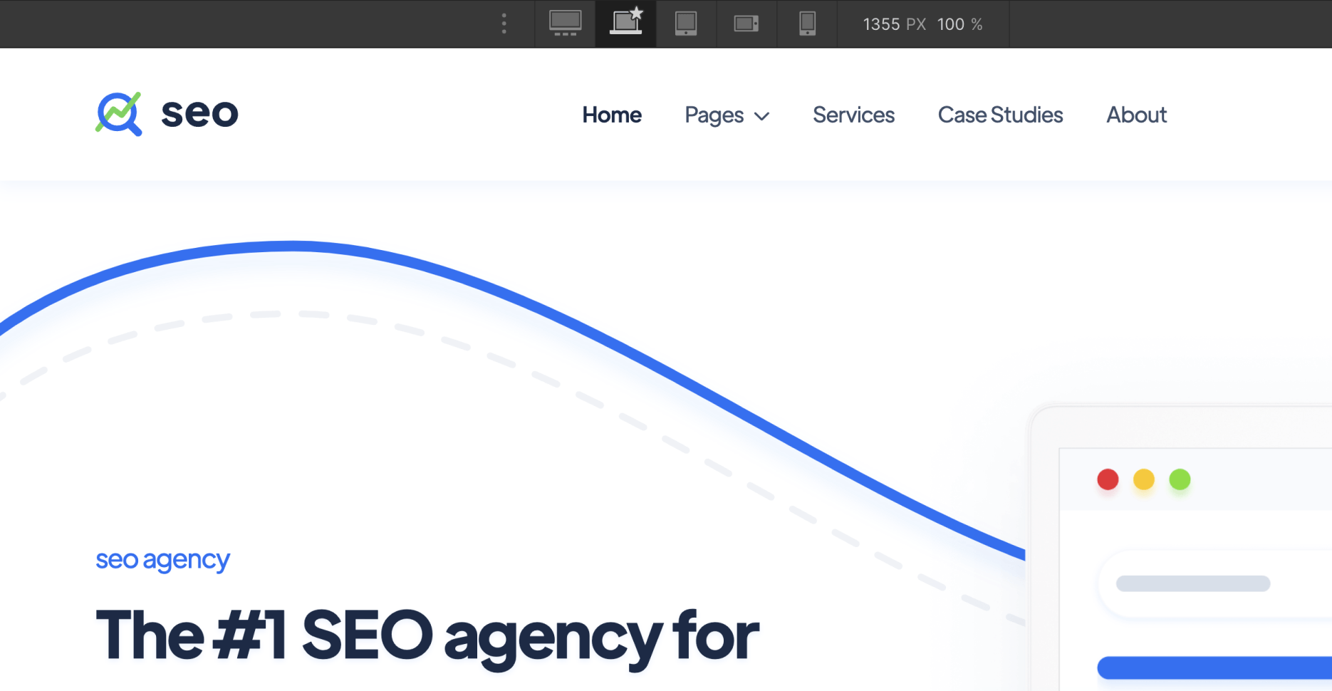 Responsive Design - SEO Webflow Template