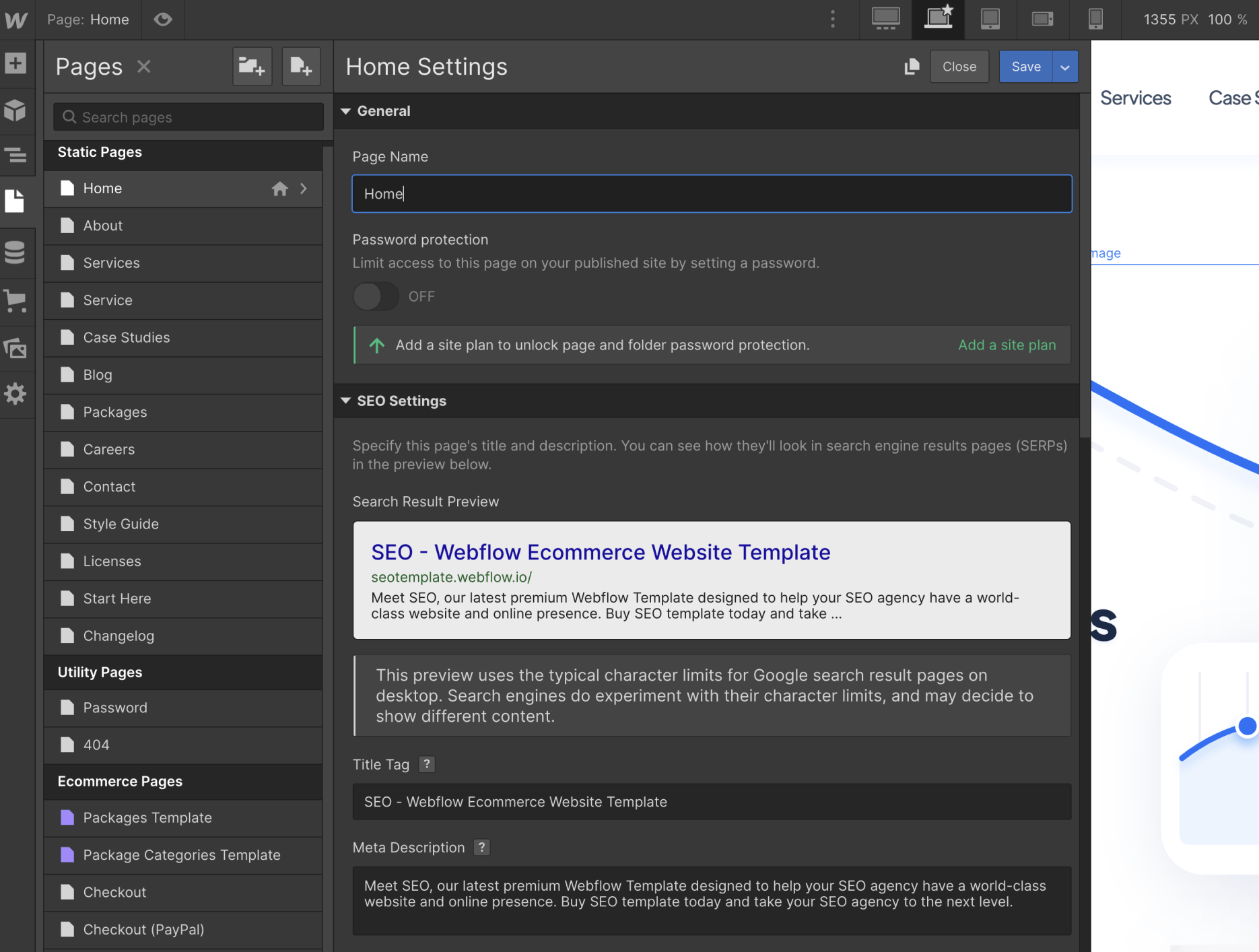 SEO - SEO Webflow Template