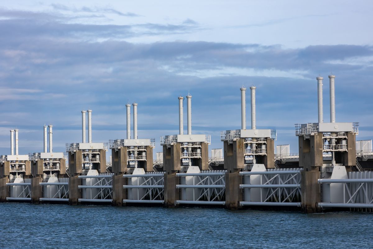 Oosterscheldekering als Teil der Deltawerke in Zeeland, Foto: Igor Passchier (Pexels)