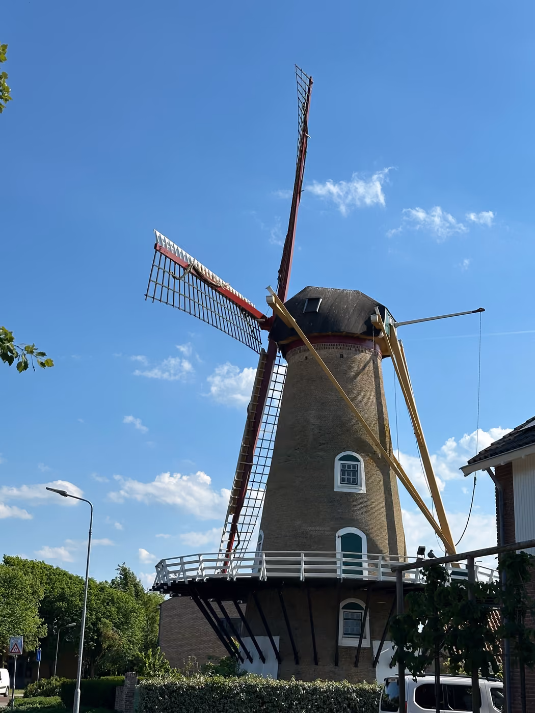 Windmühle in Zeeland als Ausflugsmotiv für De Jonge Johannes