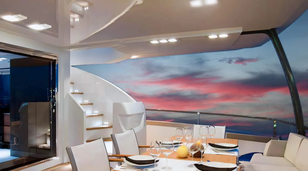 Ultra Luxury 4 deck, Bodrum yacht charter.
