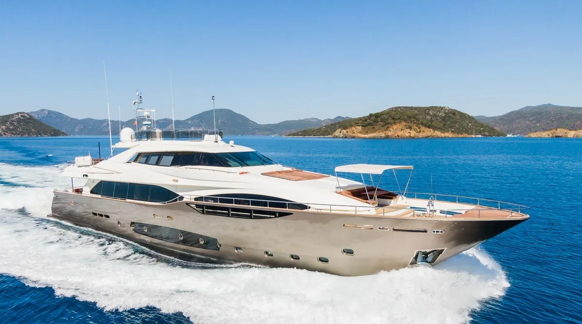 Super Yachts 8 exterior view, Bodrum yacht charter.