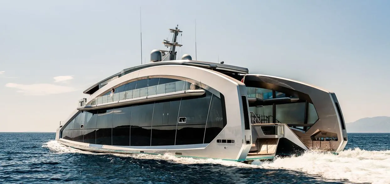 Super Yachts 7 on the water, Bodrum yacht charter.
