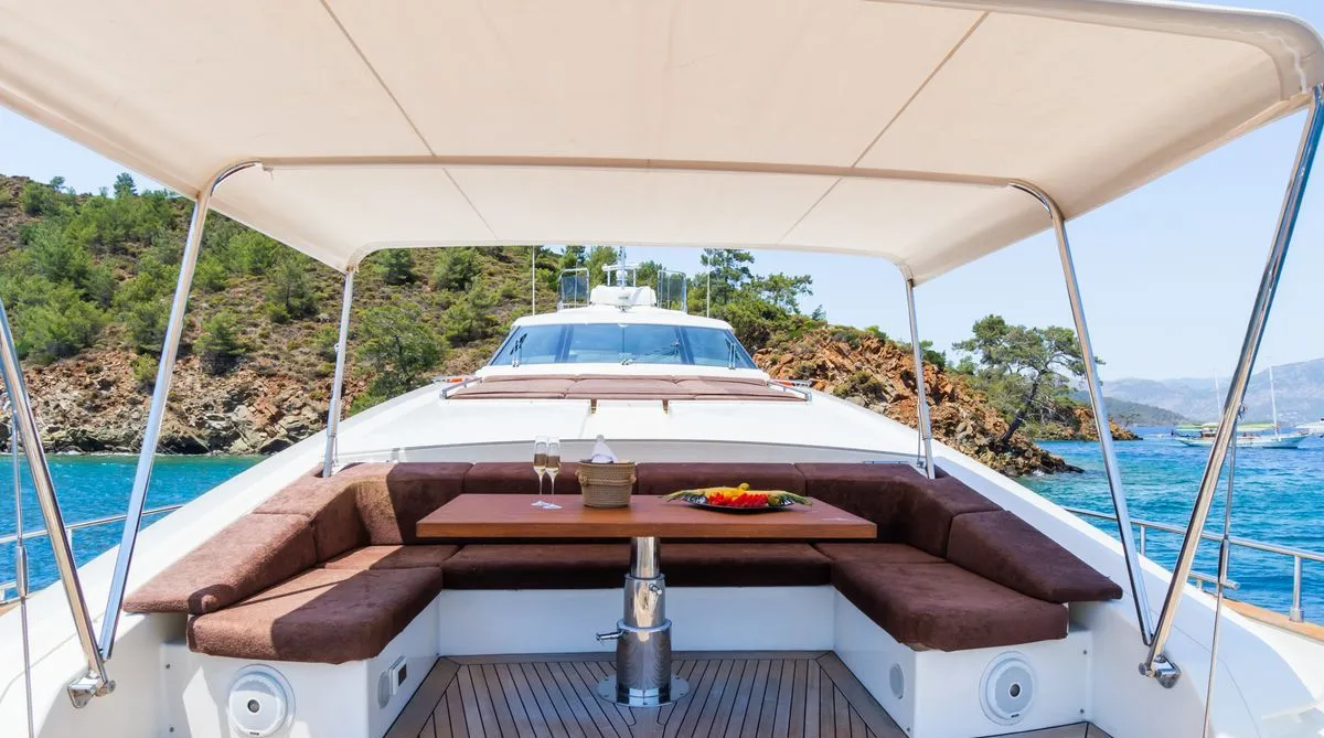 Super Yachts 8 on the water, Bodrum yacht charter.