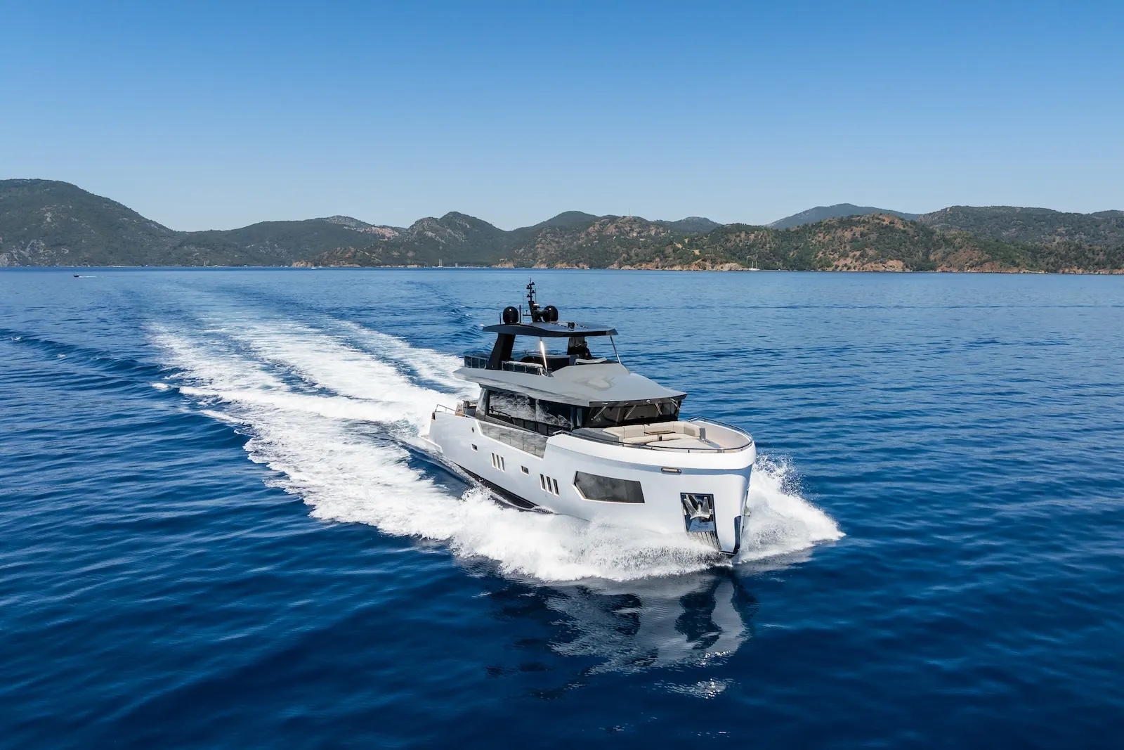 Ultra Luxury 2 on the water, Bodrum yacht charter.