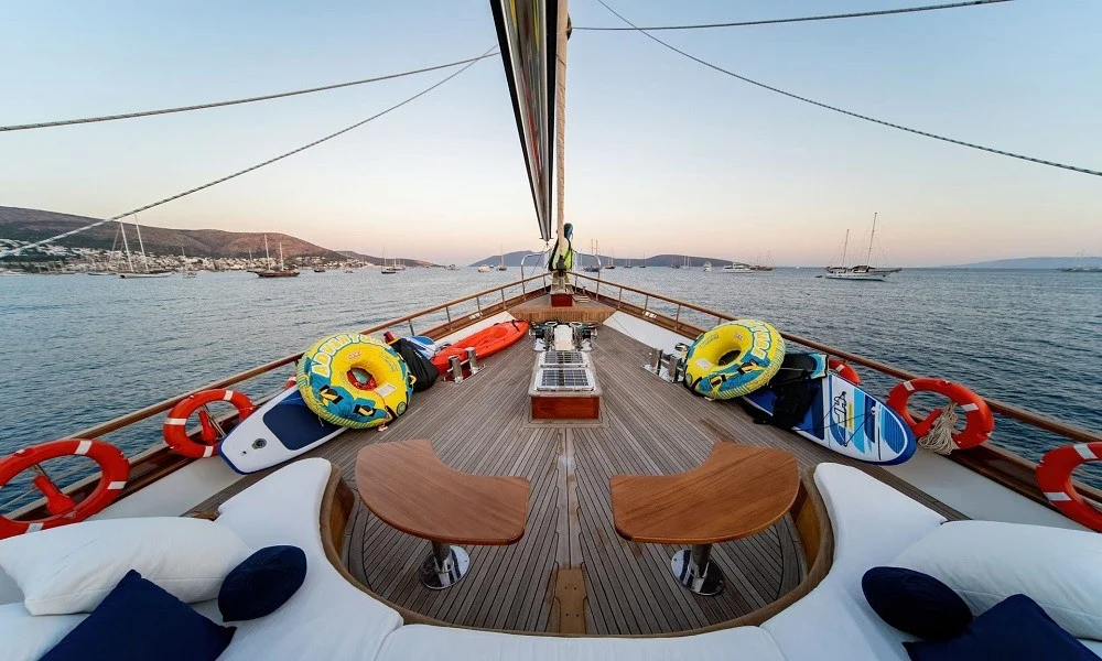 Babylon aerial view, Bodrum yacht charter.