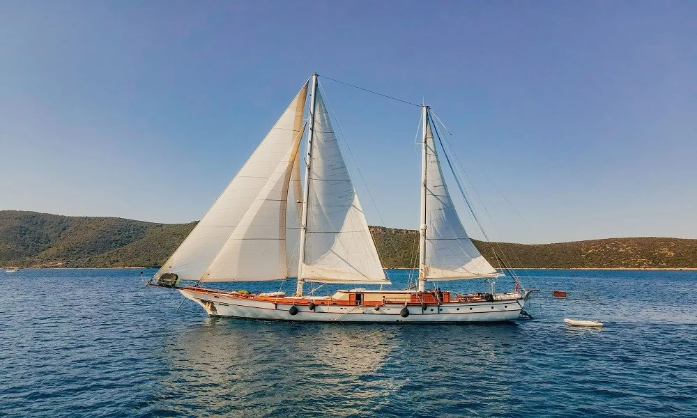 Babylon exterior view, Bodrum yacht charter.