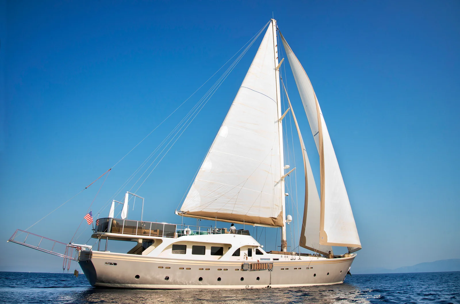 Mermaid aerial view, Bodrum yacht charter.