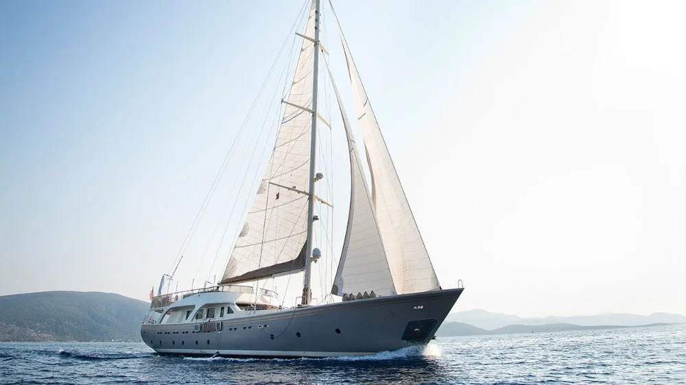 Mermaid deck, Bodrum yacht charter.