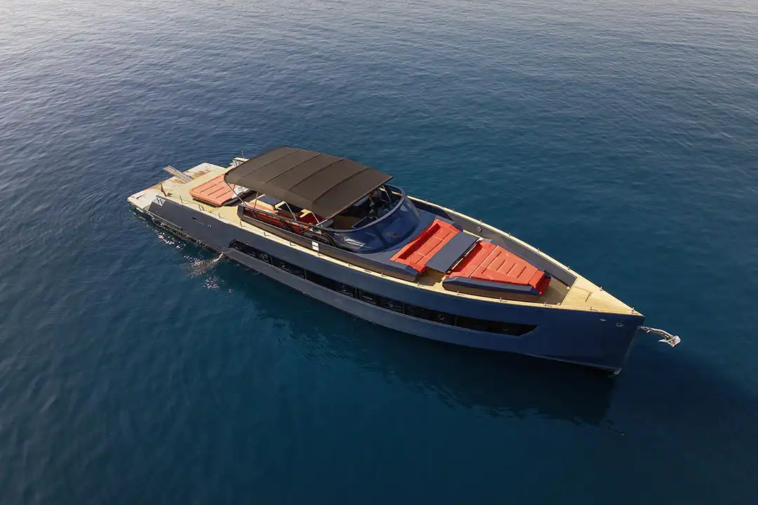 Ultra Luxury 1 exterior view, Bodrum yacht charter.