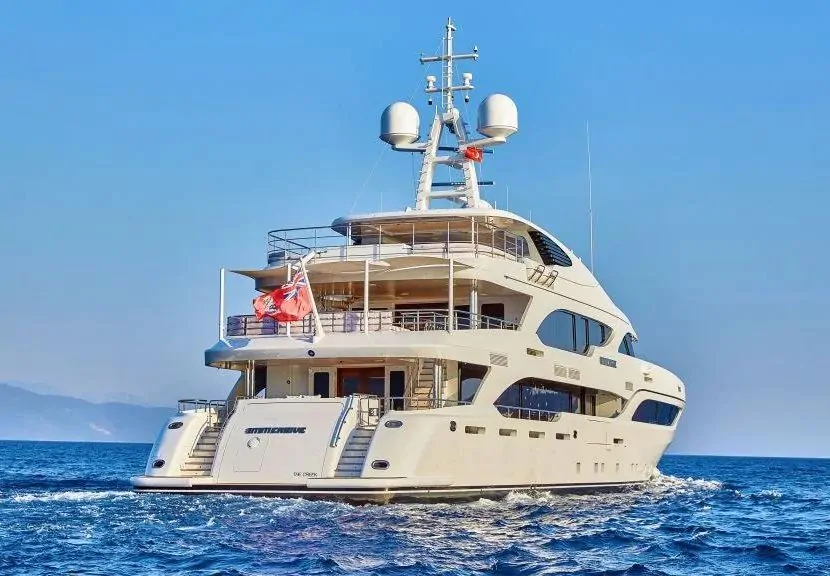 Mega Yacht 2 deck, Bodrum yacht charter.