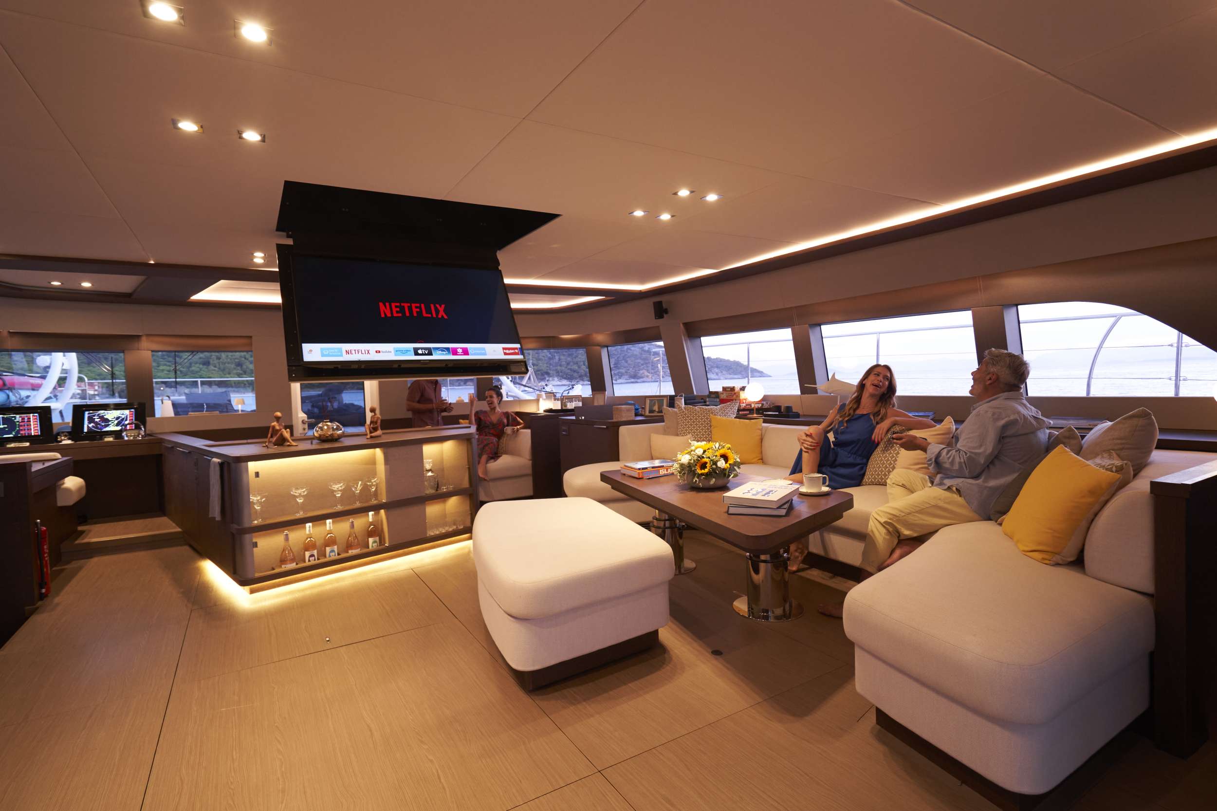 Super Yachts 2 deck, Bodrum yacht charter.