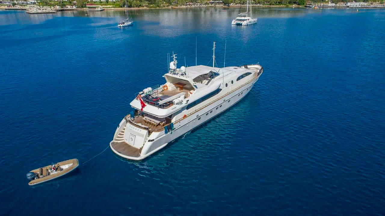 Super Yachts 3 on the water, Bodrum yacht charter.