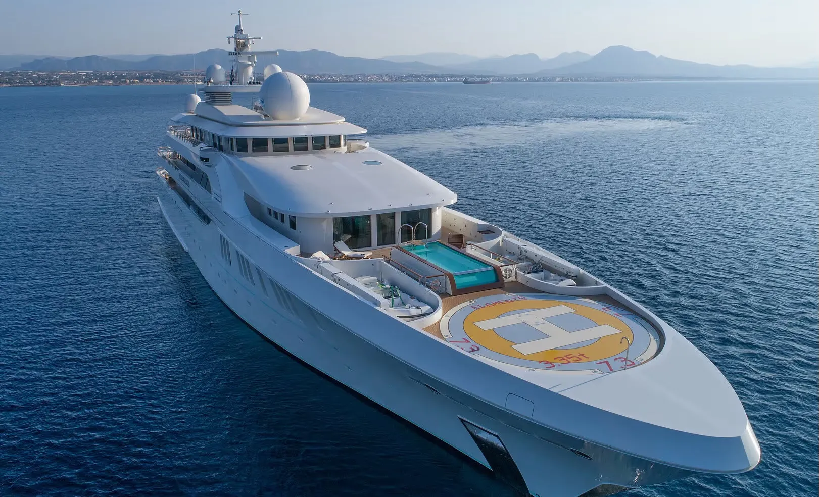 Mega Yacht 9 exterior view, Bodrum yacht charter.