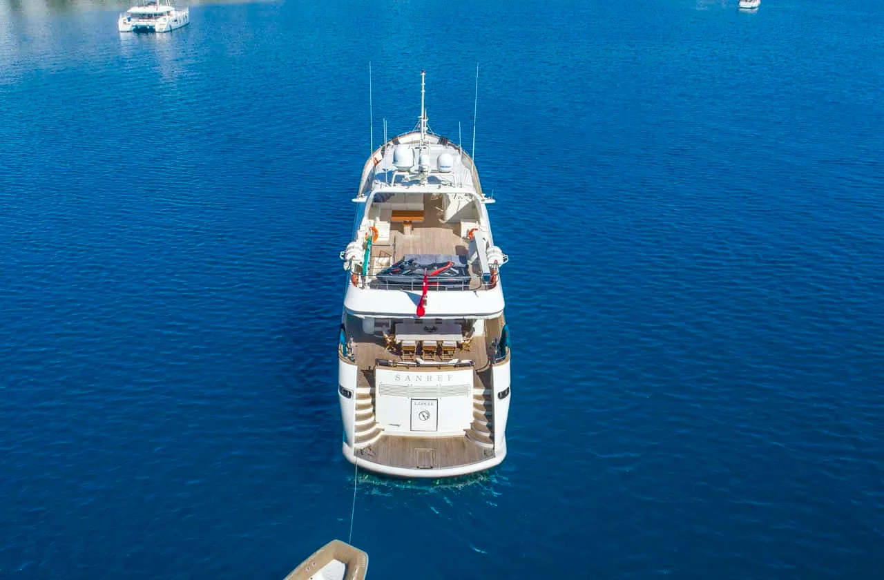 Super Yachts 3 deck, Bodrum yacht charter.