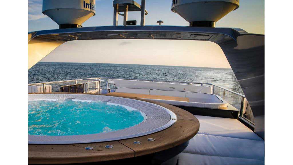 Super Yachts 5 aerial view, Bodrum yacht charter.