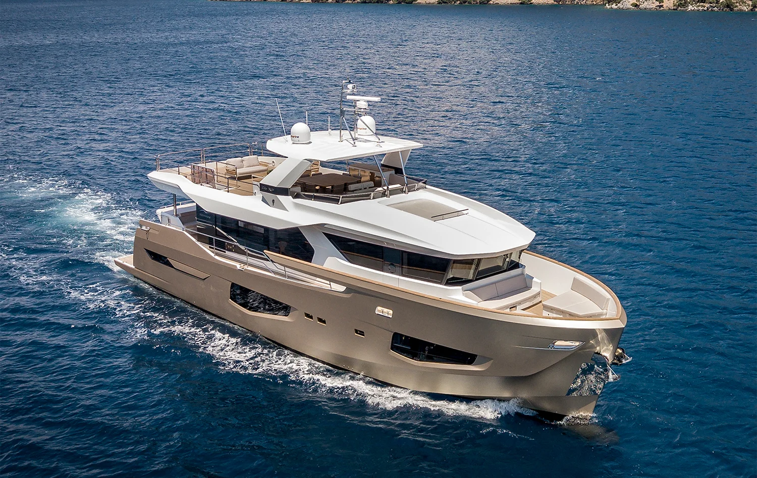 Ultra Luxury 3 exterior view, Bodrum yacht charter.