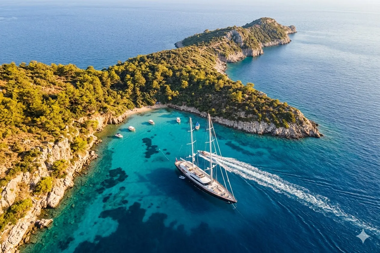 Bodrum Orak Island Yacht Rental guide, Bodrum.