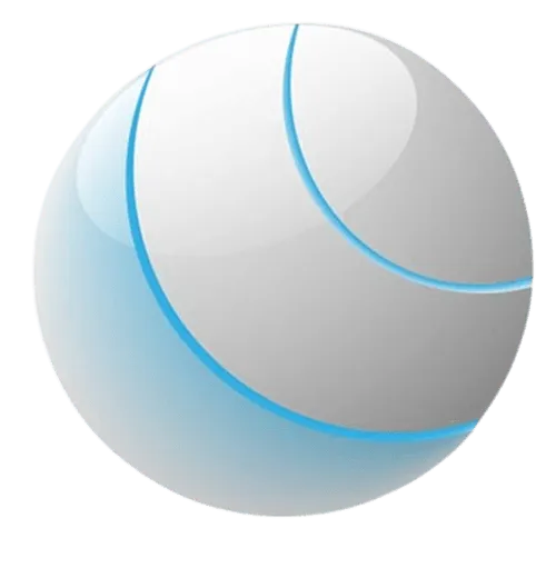 Stylized logo of ORO AI featuring a glossy, light blue and white sphere, symbolizing innovation in AI-powered career tools for job seekers.