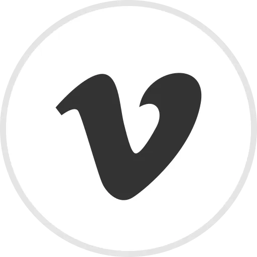 Vimeo button icon
