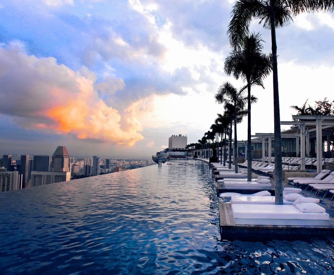 Marina Bay Sands SkyPark Infinity Pool