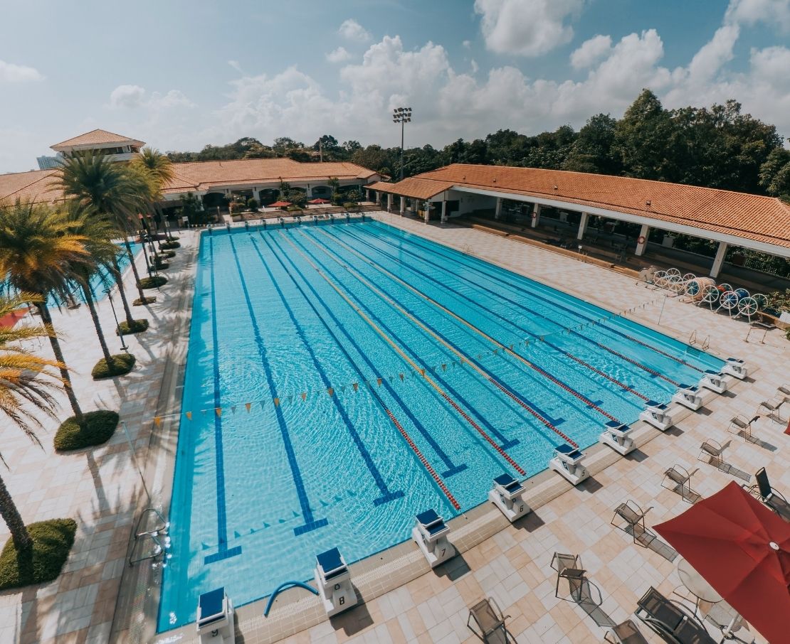 Singapore Island Country Club swimming pools