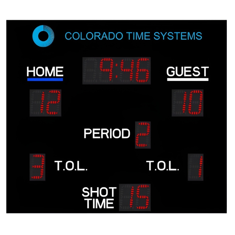 Otter Water Polo Scoreboard
