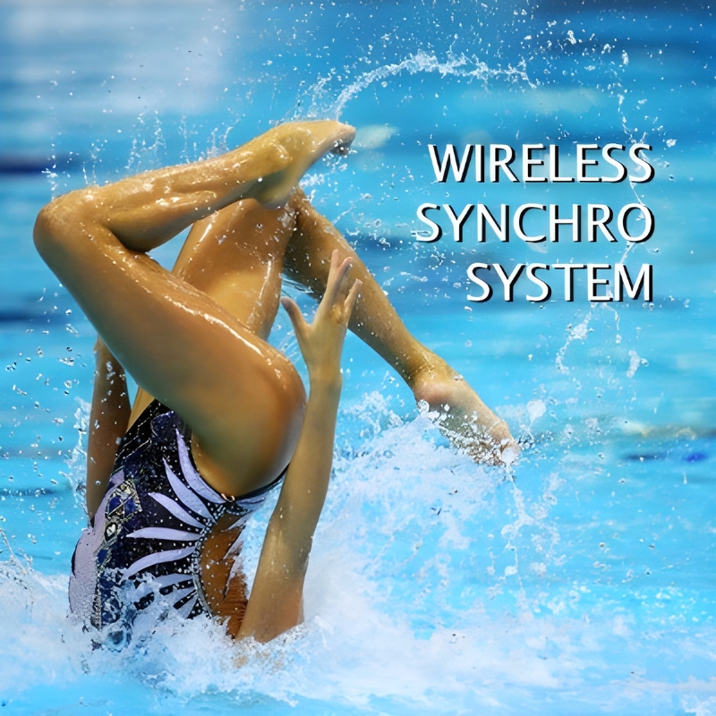 Wireless Synchronised Swimming System