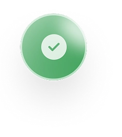 green correct circle