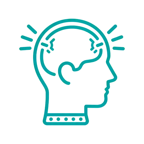 Tension headache and cranial pain illustration representing chiropractic care in Penshurst NSW