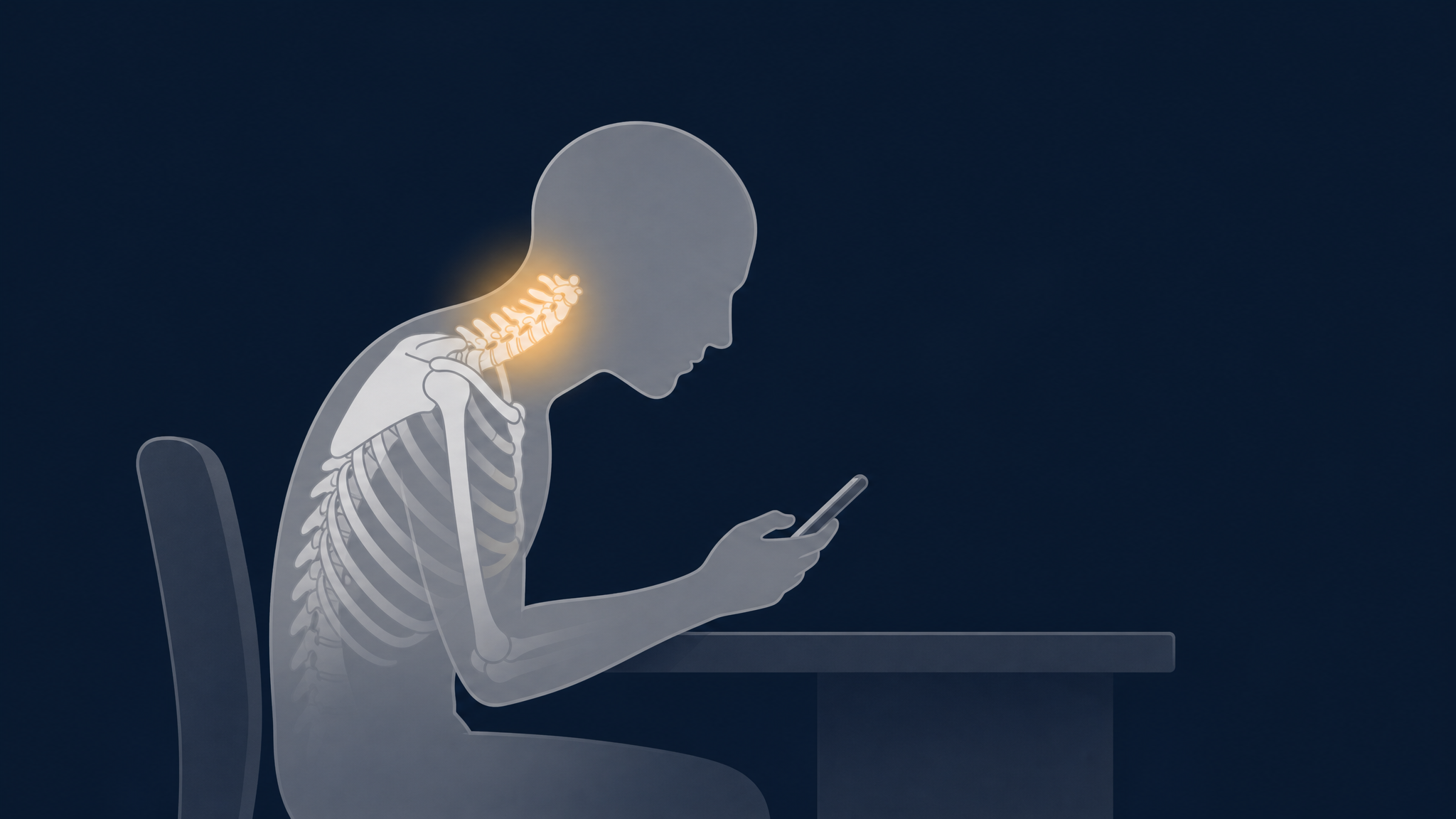 Why Your Neck Hurts After a Day at the Desk (It's Tech Neck)