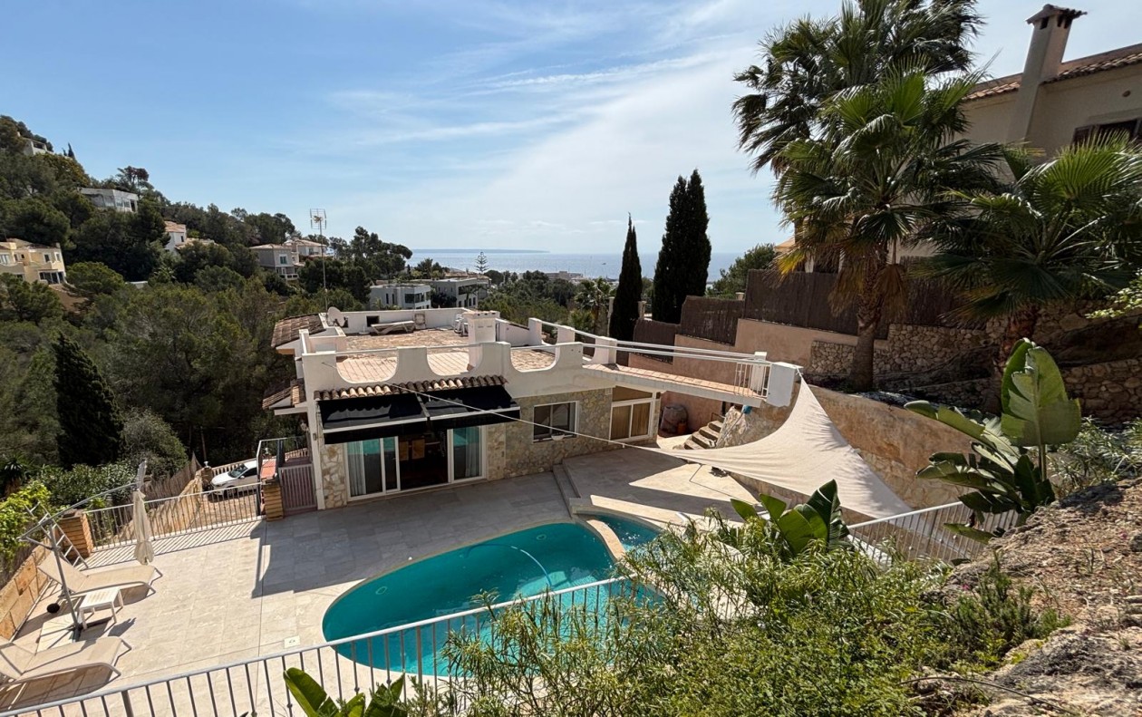 Herrliche Villa mit Meerblick in Costa d'en Blanes