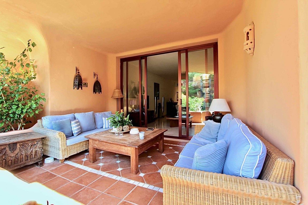 Erdgeschoss-Wohnung in einer Luxusanlage in Nova Santa Ponsa