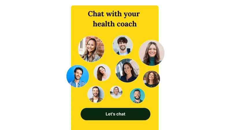 Chat met gewichtsconsulenten voor een medisch afslankprogramma