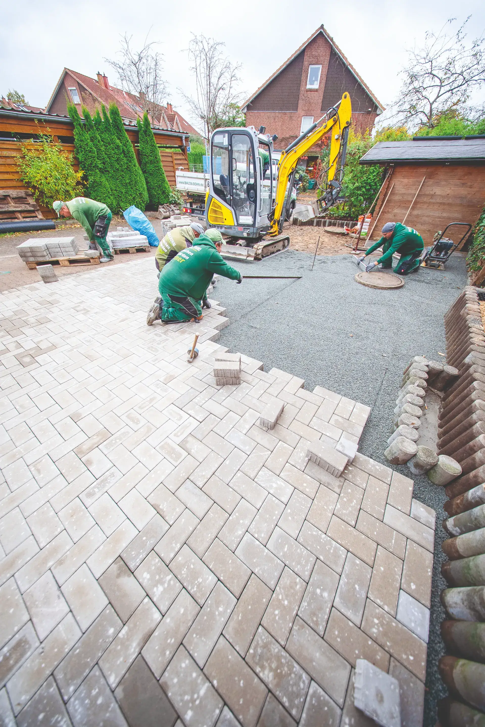 Die Vorteile einer gepflasterten Terrasse
