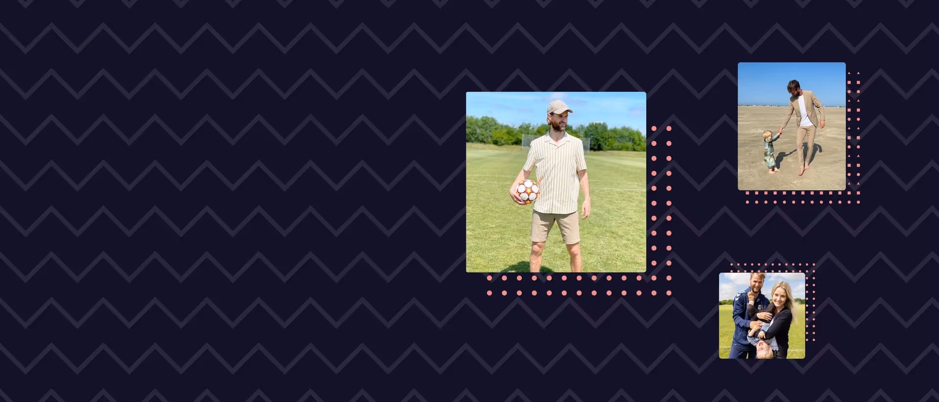 Collage of Brian “Brizze” Mengel