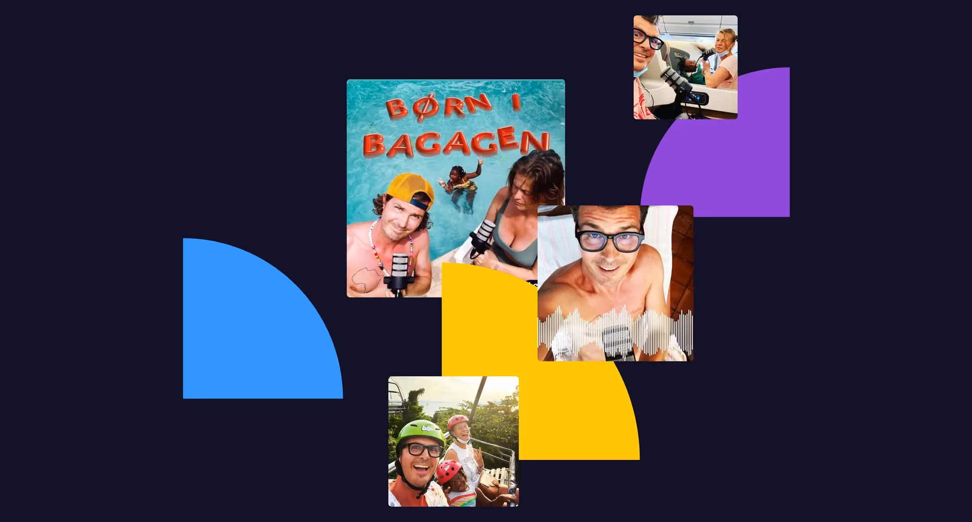 Collage of Pelle Hvenegaard