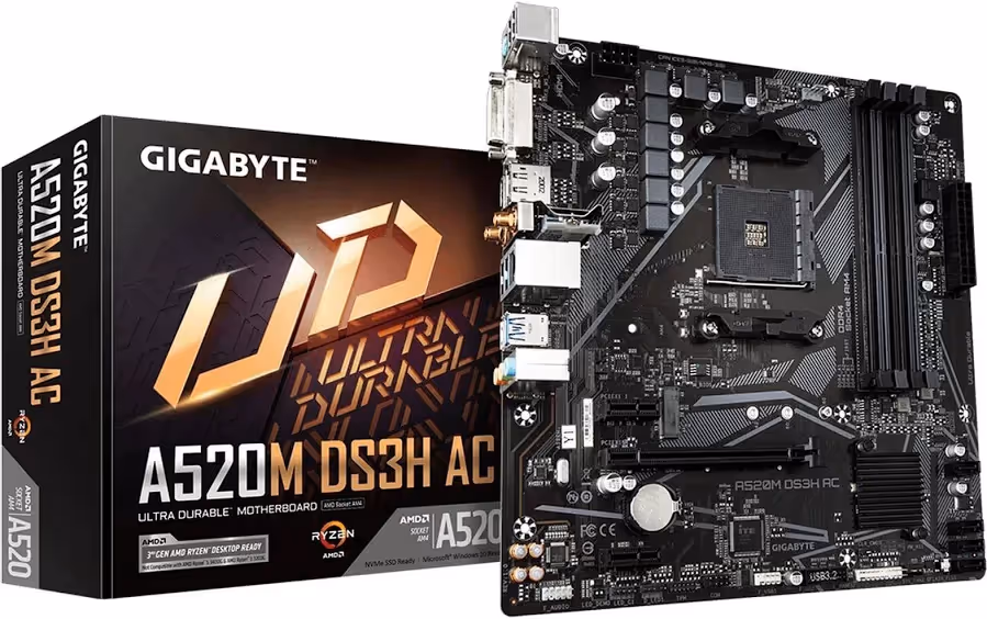 GIGABYTE A520M DS3H AC image 2