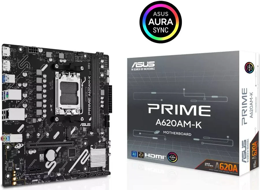 ASUS PRIME A620AM-K AMD image 1