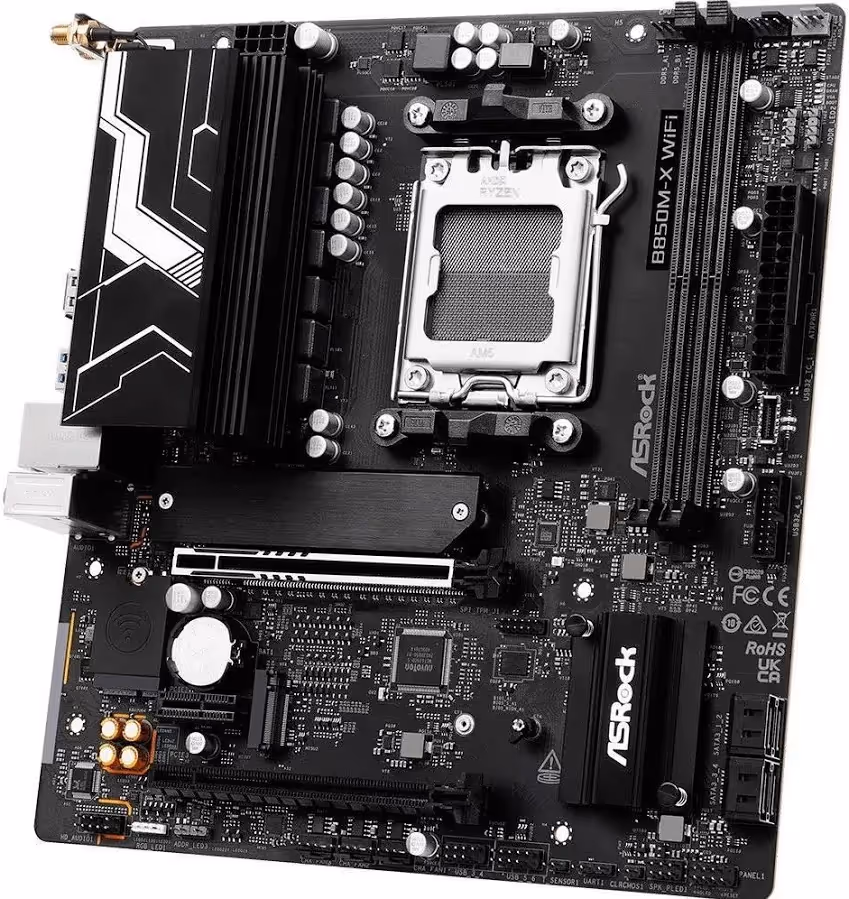 asrock B850M-X WiFi R20 AMD image 2