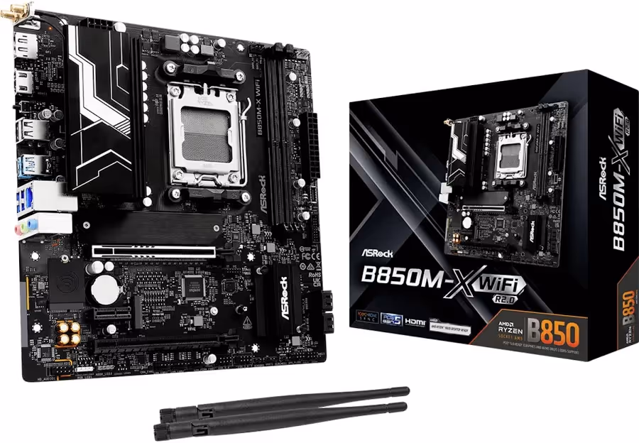 asrock B850M-X WiFi R20 AMD image 1