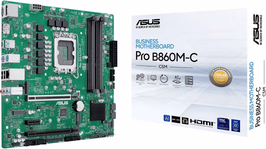 ASUS PRO B860M-C-CSM B860 LGA1851Micro ATX image 5
