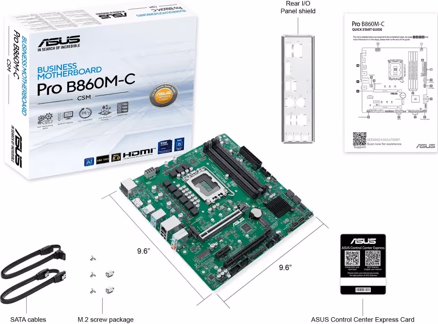 ASUS PRO B860M-C-CSM image 5