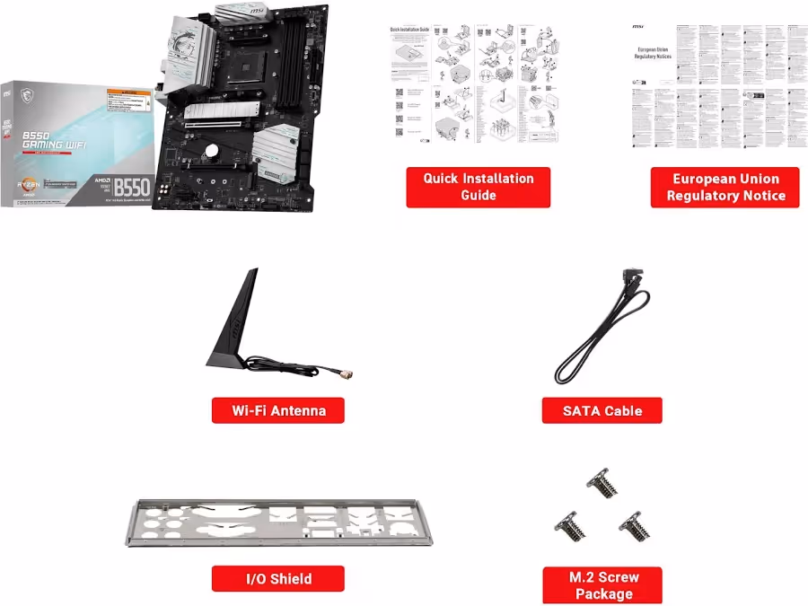 MSI B550 GAMING WIFI image 5