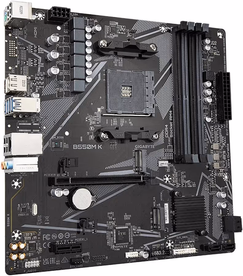 GIGABYTE B550M K image 2