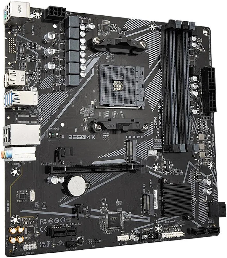GIGABYTE B550M K image 2