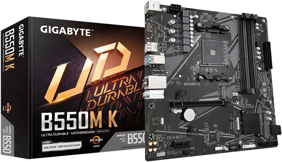 GIGABYTE B550M K image 1