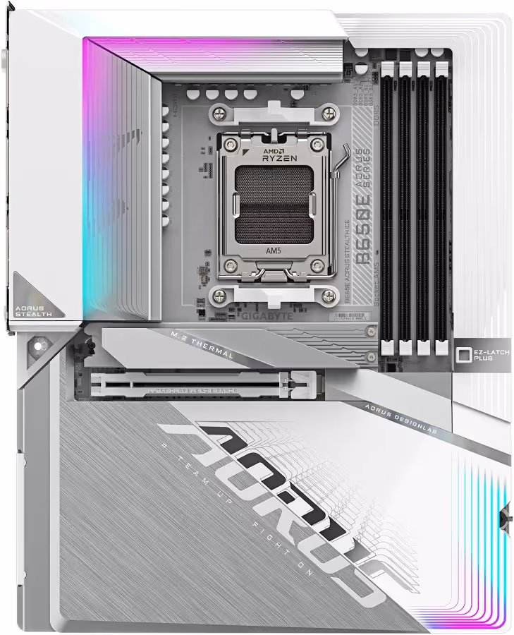 GIGABYTE B650E AORUS STEALTH ICE image 2