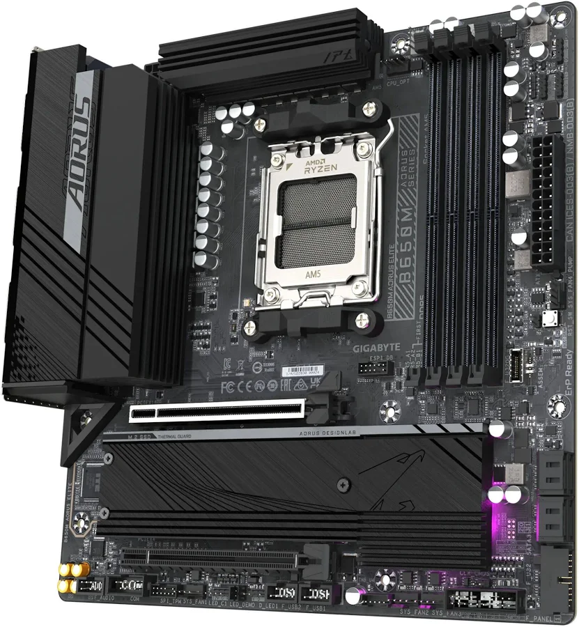 GIGABYTE B650M AORUS ELITE image 2